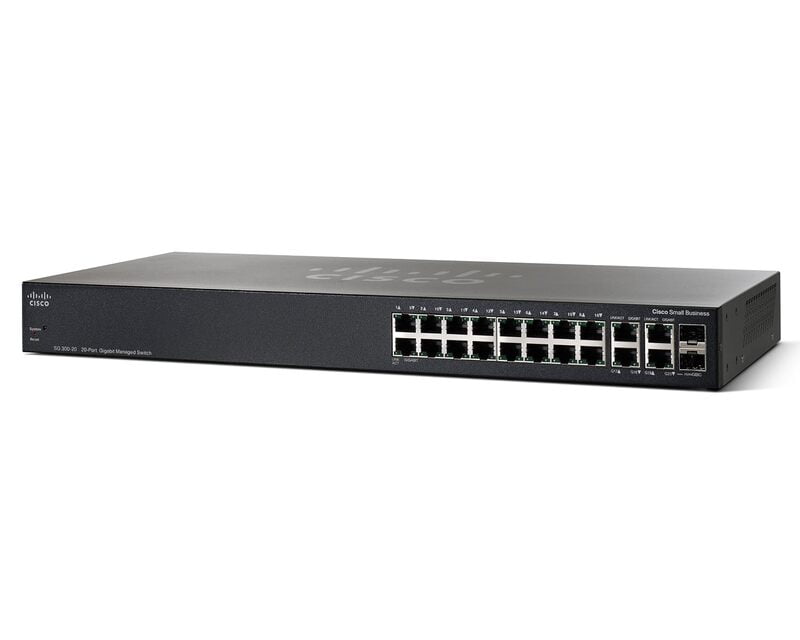 SRW2016-K9-EU 20-Port Gigabit Managed Switch SRW2016-K9-EU 20-Port Gigabit Managed Switch
