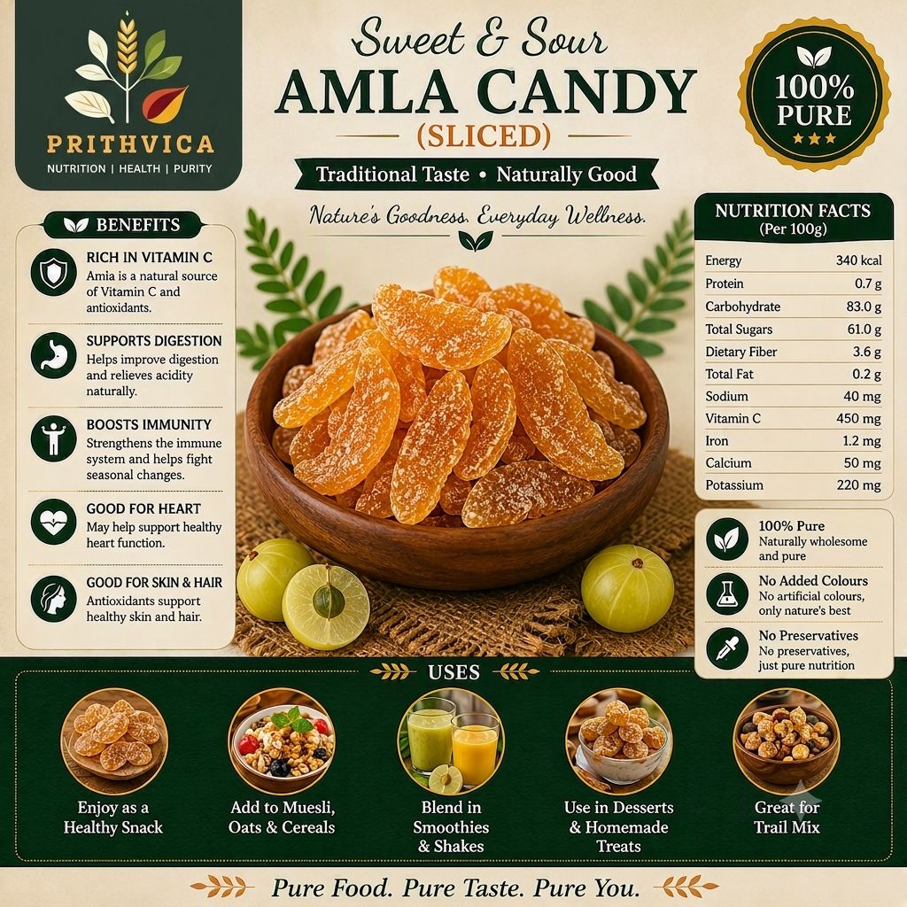 Sweet & Sour Amla Candy
