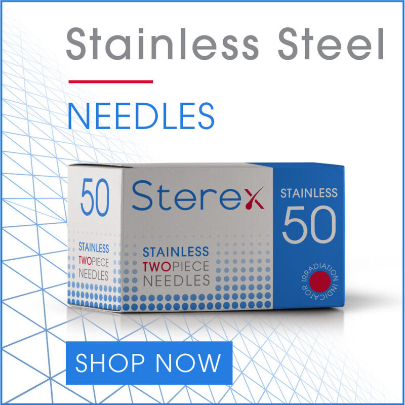 Sterex 2-Piece Stainless Steel Needle Probes