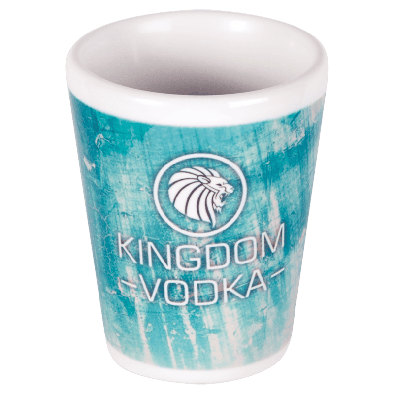 Personalized 1 1/2 oz. Sublimatable Ceramic Shot Glass