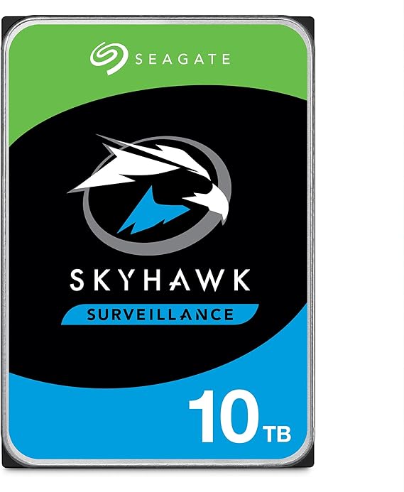 SEAGATE SKYHAWK HARD DRIVE 10TB SURVEILLANCE - ST10000VE001
