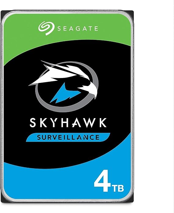 SEAGATE SKYHAWK HARD DRIVE 4TB SURVEILLANCE - ST4000VX016
