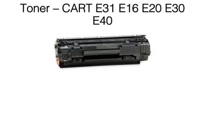 CARTE31 E16 E20 E30 E40 Premium Canon Compatible Toner