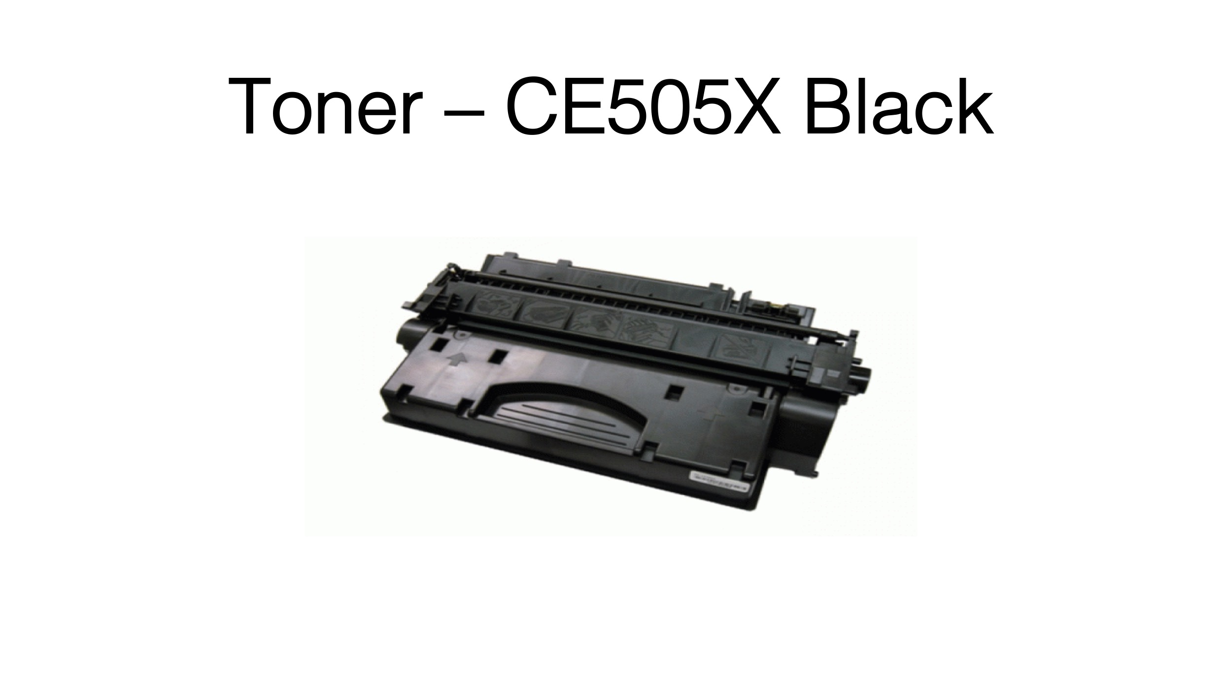 CE505X Premium HP Compatible Toner