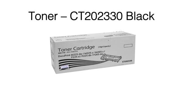 CT202330 Premium Fuji Xerox Compatible Toner CT202330 Premium Fuji Xerox Compatible Toner