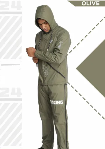 STEELBIRD STORM RIDER RAINSUIT OLIVE M
