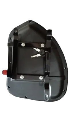 STEELBIRD BOX SB-519 UNIVERSAL BOX BLACK