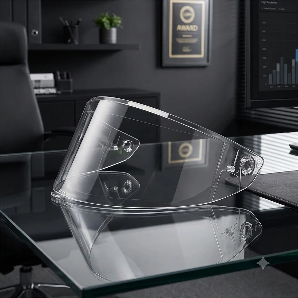 STEELBIRD CLEAR VISOR FOR SBH-25 (SHARP, BREEZE ON) STEELBIRD CLEAR VISOR FOR SBH-25 (SHARP, BREEZE ON)
