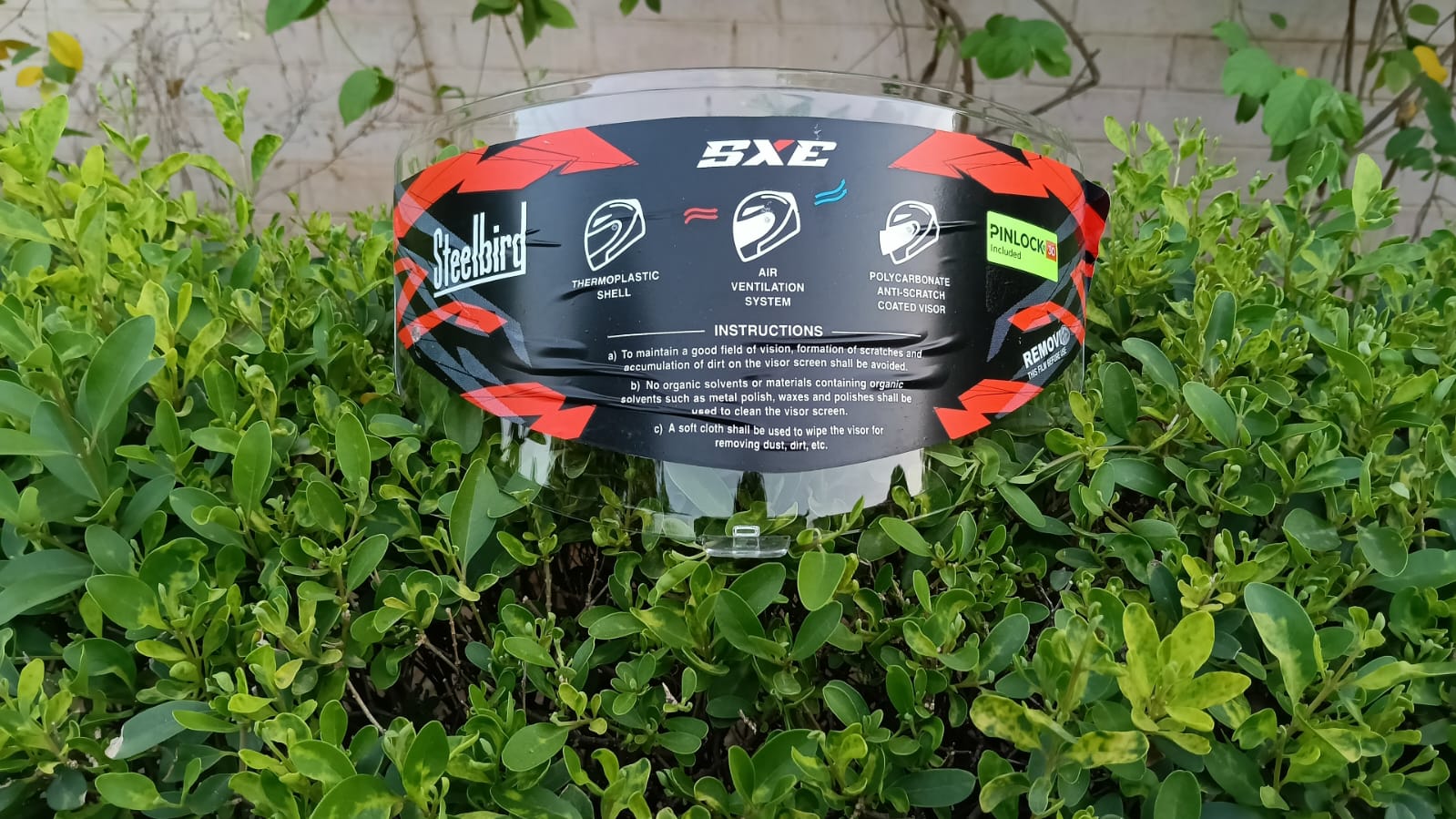 STEELBIRD CLEAR VISOR FOR SXE (SBH-61)