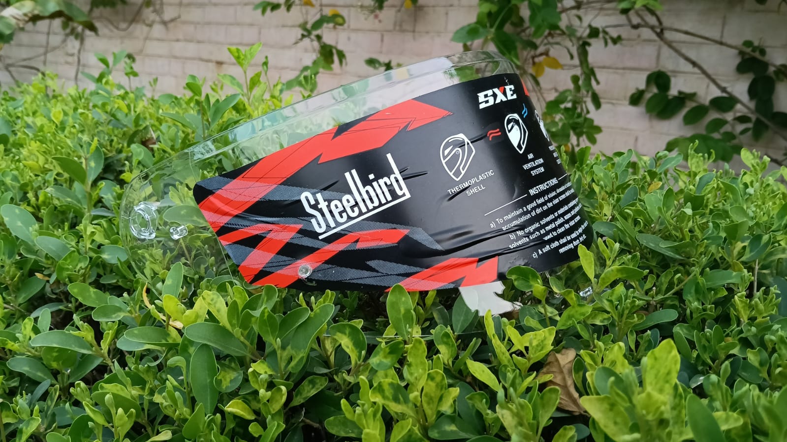 STEELBIRD CLEAR VISOR FOR SXE (SBH-61)