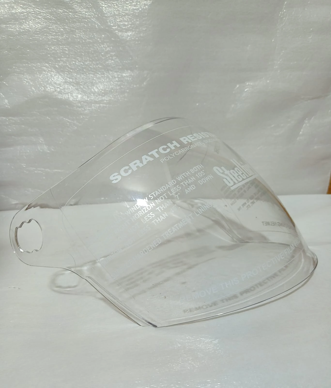 STEELBIRD CLEAR VISOR FOR ZOT (SBH-16) STEELBIRD CLEAR VISOR FOR ZOT (SBH-16)