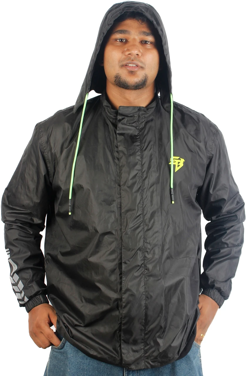 STEELBIRD FLASH RAINWEAR BLACK M STEELBIRD FLASH RAINWEAR BLACK M