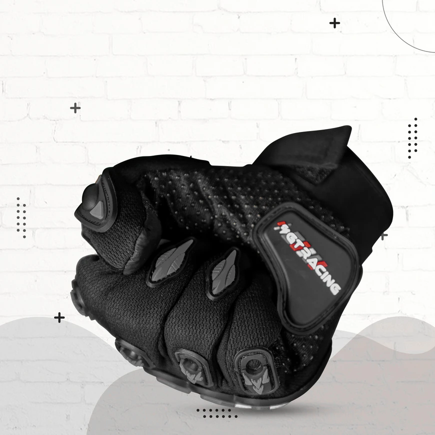 STEELBIRD GLOVES F/F BLACK/GREY (M) STEELBIRD GLOVES F/F BLACK/GREY (M)