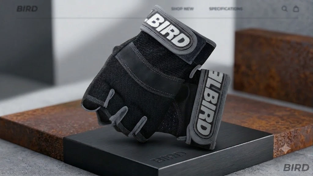 STEELBIRD GLOVES H/F BLACK/GREY (M) STEELBIRD GLOVES H/F BLACK/GREY (M)