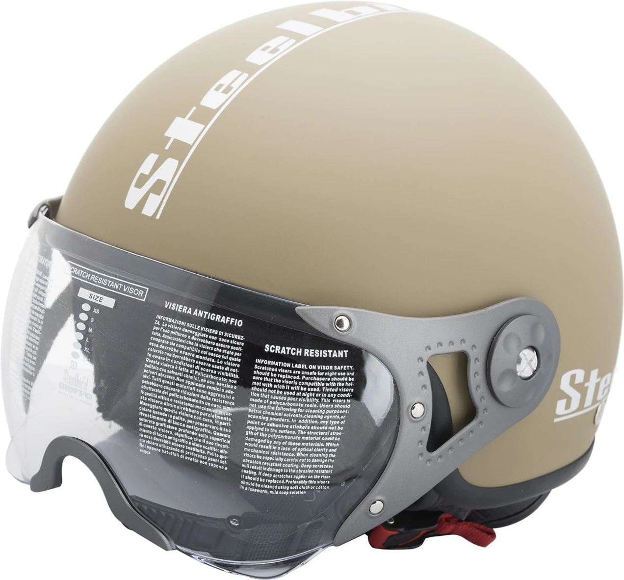 STEELBIRD SB-27 STYLE MAT DESERT STROM C/V (L)