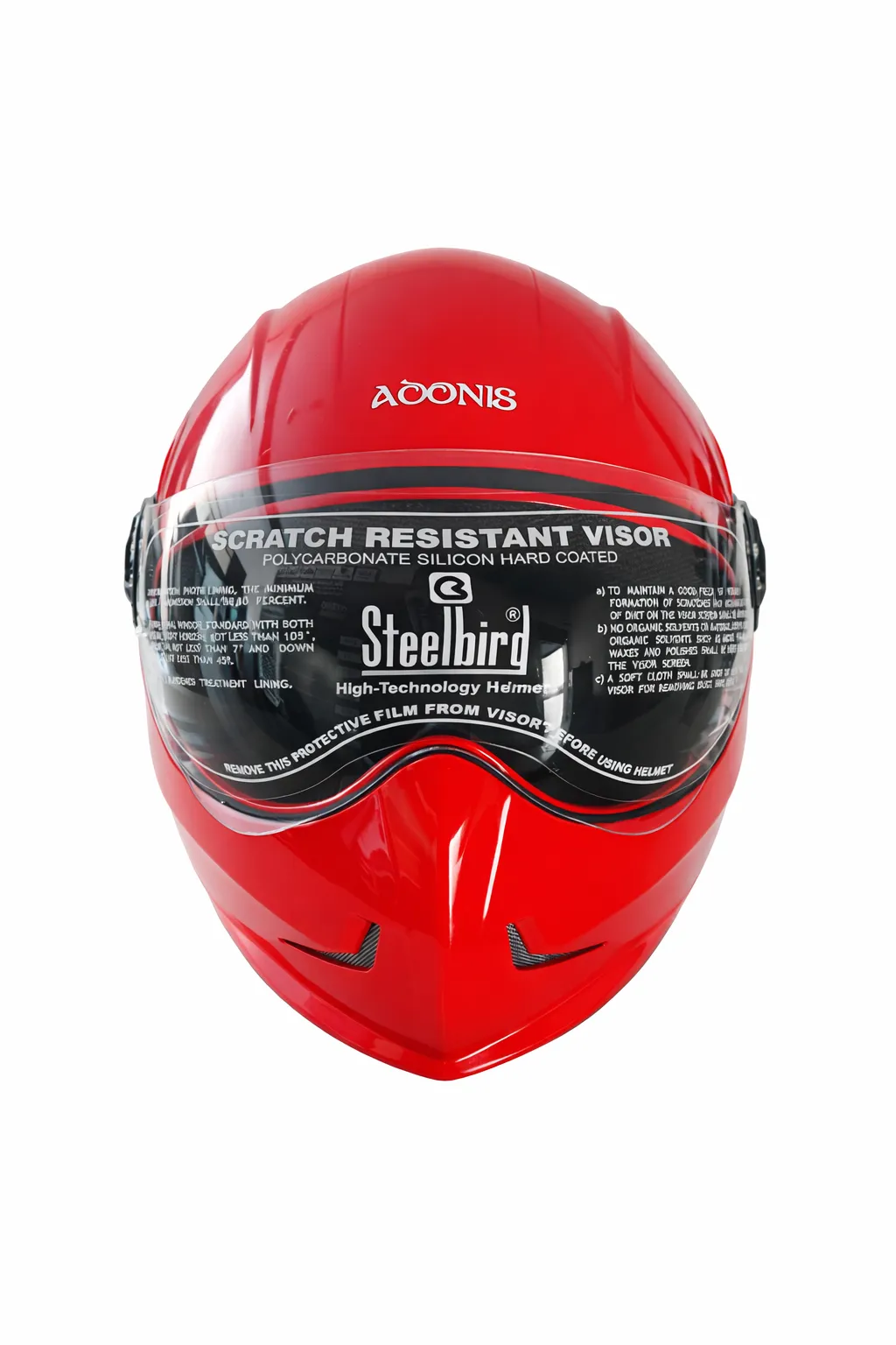 STEELBIRD SB-50 GLOSSY S.RED C/V (L) STEELBIRD SB-50 GLOSSY S.RED C/V (L)