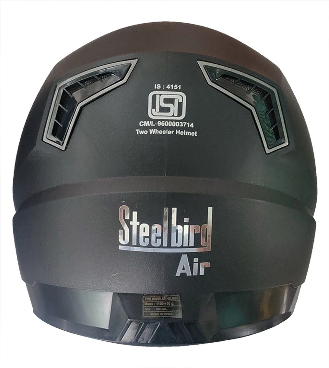 STEELBIRD SBA-1 CLASSIC BLACK C/V (M)