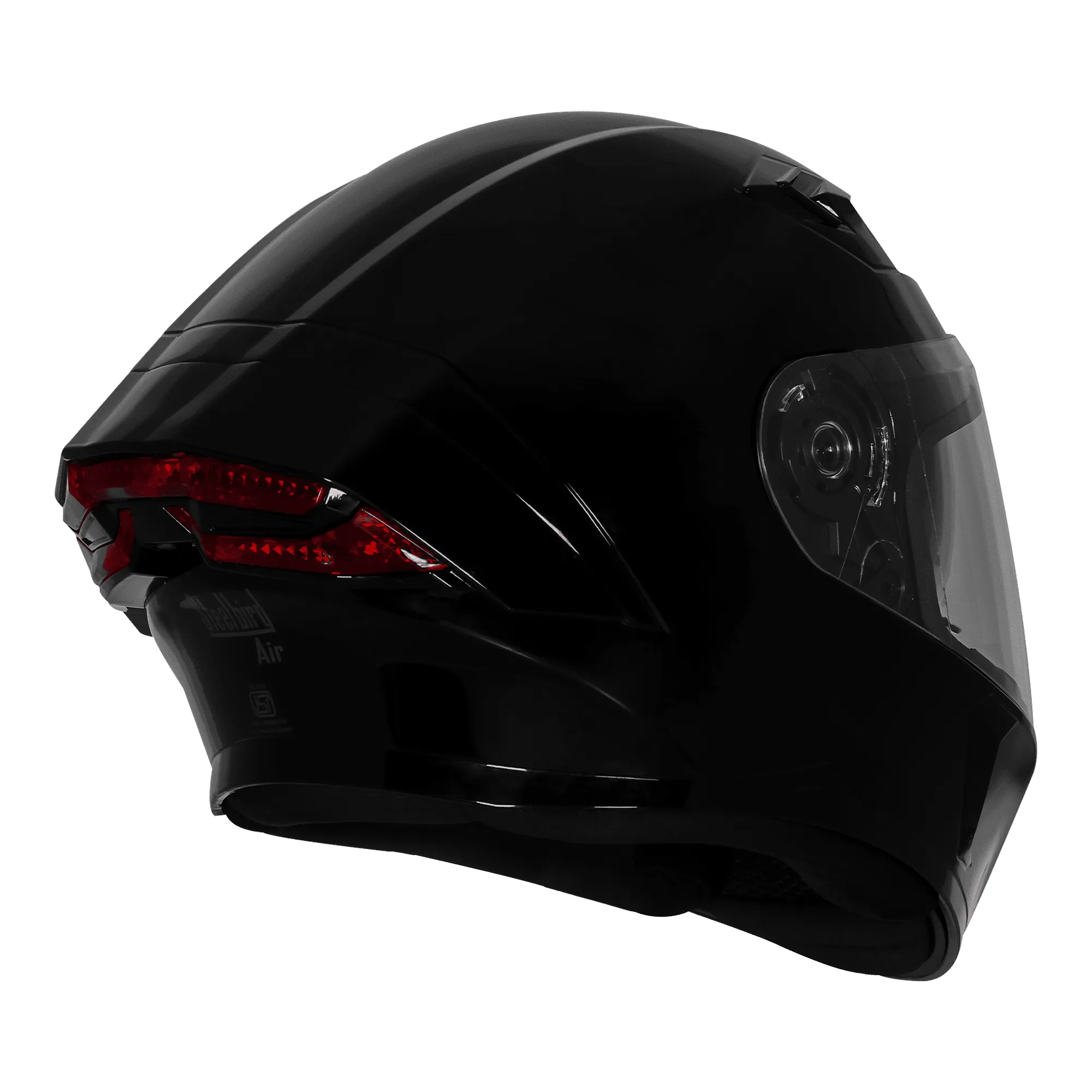STEELBIRD SBA-11 TORNADO ISS LT GLOSSY BLACK C/V 580 MM BACK LIGHT EDITION STEELBIRD SBA-11 TORNADO ISS LT GLOSSY BLACK C/V 580 MM BACK LIGHT EDITION