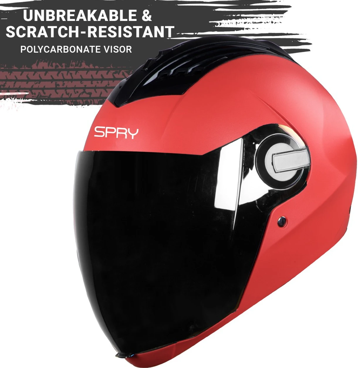STEELBIRD SBA-2 CLASSIC RED C/V (L)