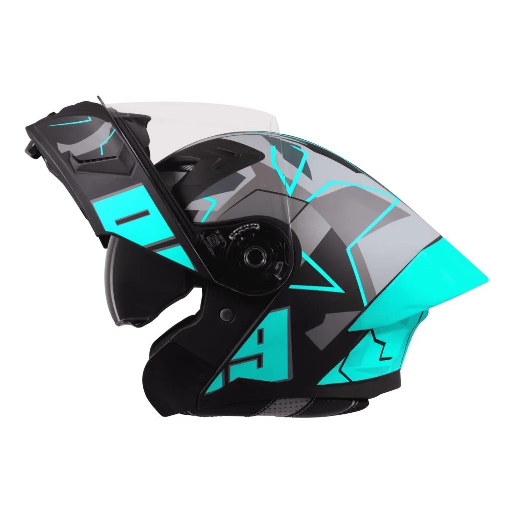STEELBIRD SBA-20 ISS 09 MATT BLACK/JAZZ BLUE C/V 600 MM