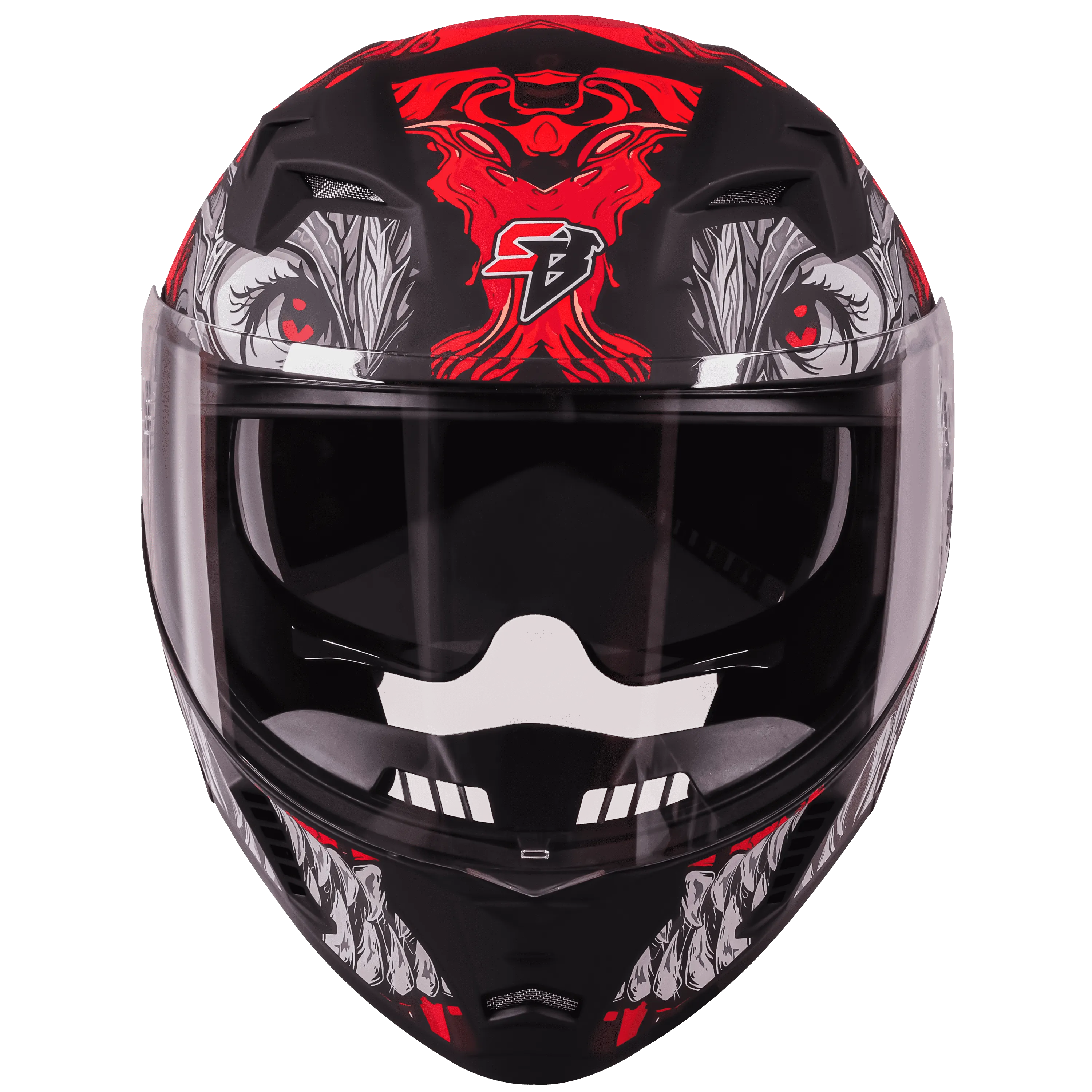 STEELBIRD SBA-20 ISS DRACO GLOSSY BLACK/RED C/V 600MM STEELBIRD SBA-20 ISS DRACO GLOSSY BLACK/RED C/V 600MM