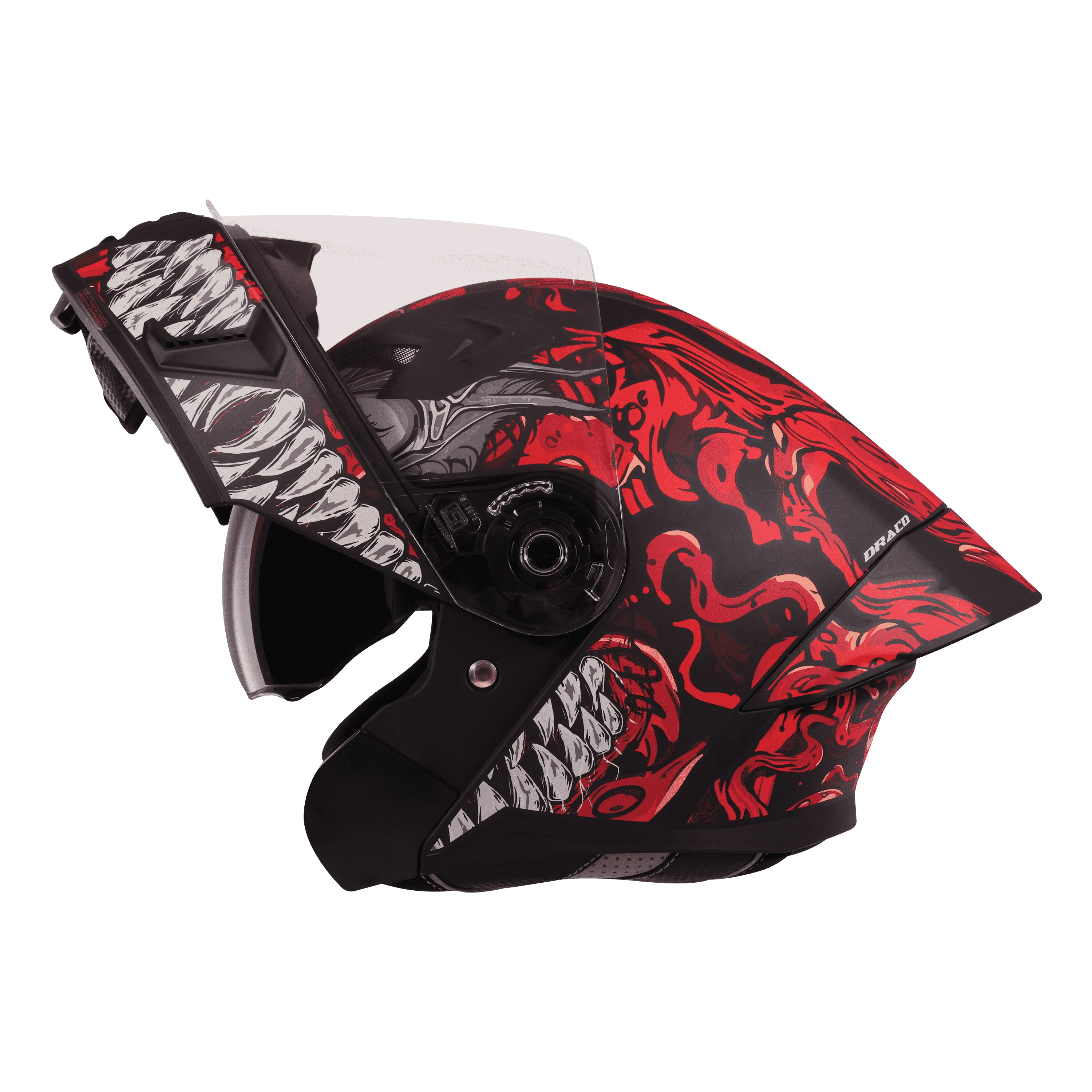 STEELBIRD SBA-20 ISS DRACO GLOSSY BLACK/RED C/V 600MM STEELBIRD SBA-20 ISS DRACO GLOSSY BLACK/RED C/V 600MM