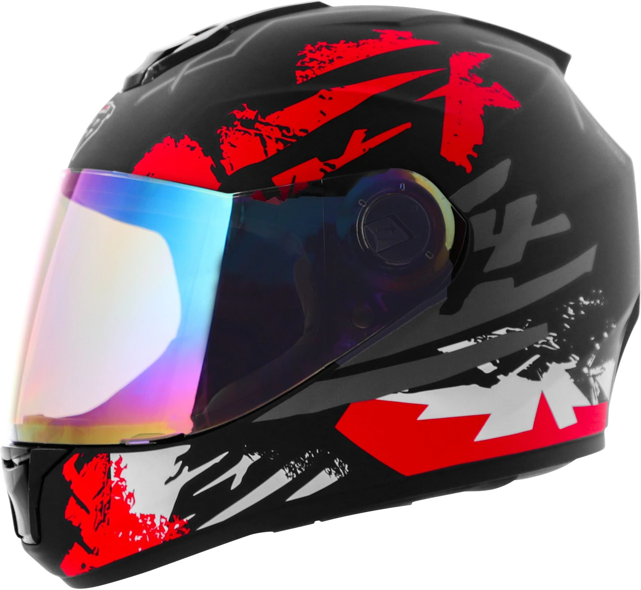 STEELBIRD SBH-11 ZOOM RACER MATT BLACK/RED C/V 600 MM (L) STEELBIRD SBH-11 ZOOM RACER MATT BLACK/RED C/V 600 MM (L)