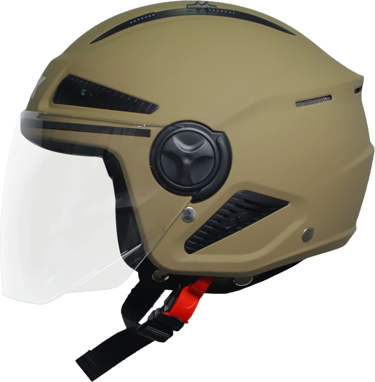 STEELBIRD SBH-24 AXE DASHING BATTLE GREEN C/V 600 MM (L)