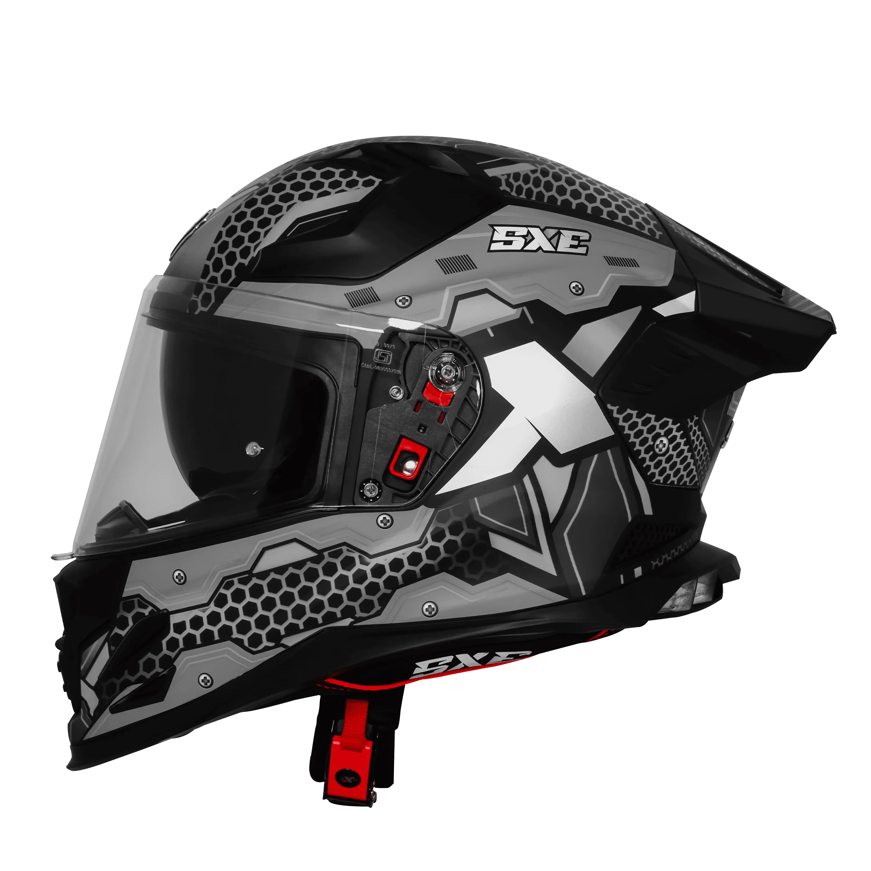STEELBIRD SBH-61 ISS SXE ST2 GLOSSY BLACK/GREY WITH TPE EDITION C/V 580MM WITH EXTRA SMOKE VISOR STEELBIRD SBH-61 ISS SXE ST2 GLOSSY BLACK/GREY WITH TPE EDITION C/V 580MM WITH EXTRA SMOKE VISOR
