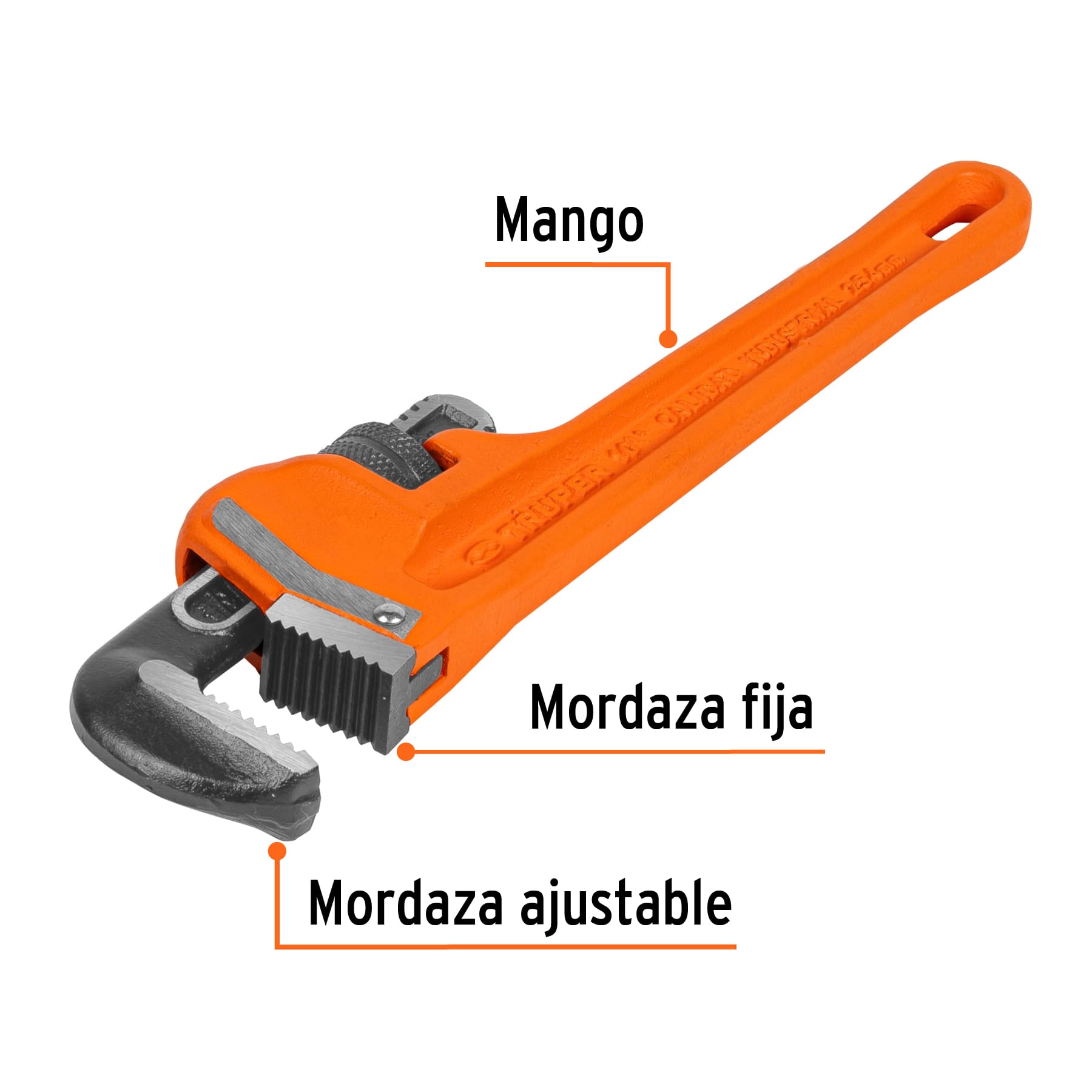 Llave para tubo, Stilson, 10' - STI-10 / 15836