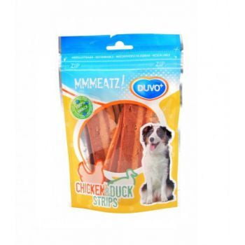 DUVO MMEATZ CHICKEN & DUCK STRIPS 100 G : (DOG TREAT) DUVO MMEATZ CHICKEN & DUCK STRIPS 100 G : (DOG TREAT)