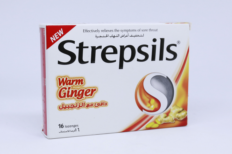 STREPSILS WARM GINGER 16 LZ