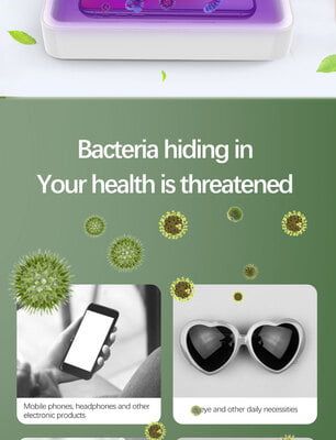 UV Multifunctional Sterilizer with wireless charger