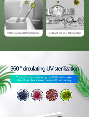UV Multifunctional Sterilizer with wireless charger