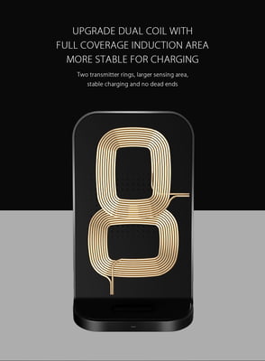 Fast Wireless charging stand for mobiles