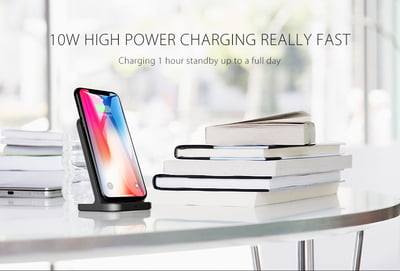 Fast Wireless charging stand for mobiles