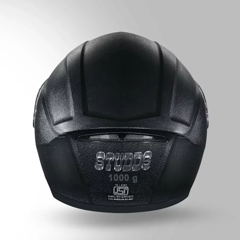 STUDDS CREST ECO BLACK C/V (L)