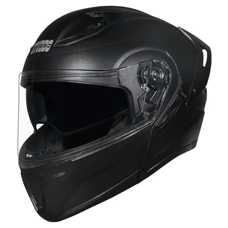 STUDDS NINJA COMET DUAL VISOR WITH SPOILER BLACK C/V 580 MM (L) STUDDS NINJA COMET DUAL VISOR WITH SPOILER BLACK C/V 580 MM (L)