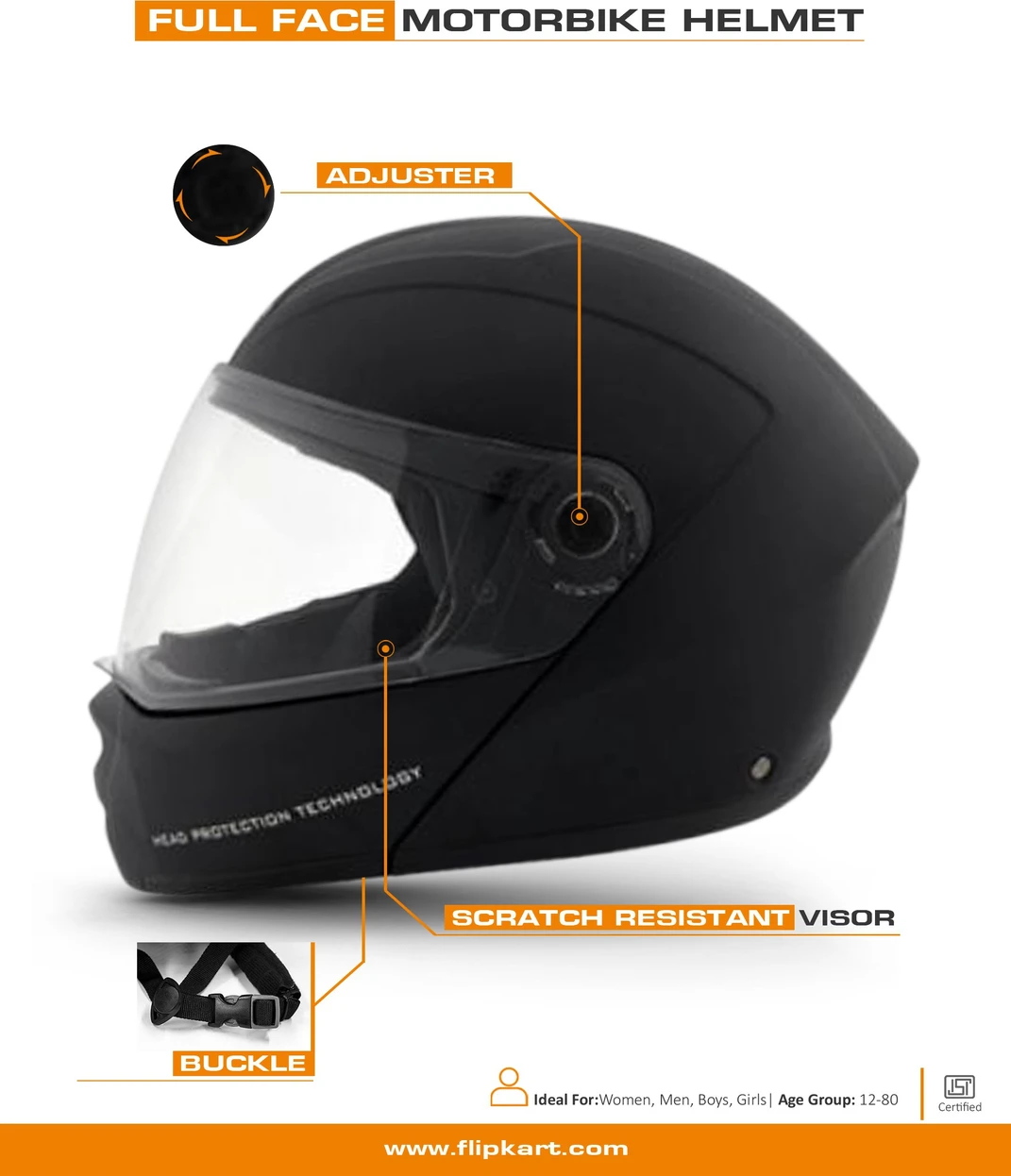 STUDDS NINJA ELITE BLACK WITH CARBON STRIP C/V (L) STUDDS NINJA ELITE BLACK WITH CARBON STRIP C/V (L)