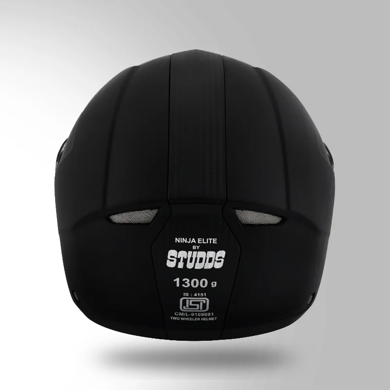 STUDDS NINJA ELITE BLACK WITH CARBON STRIP C/V (XL) STUDDS NINJA ELITE BLACK WITH CARBON STRIP C/V (XL)