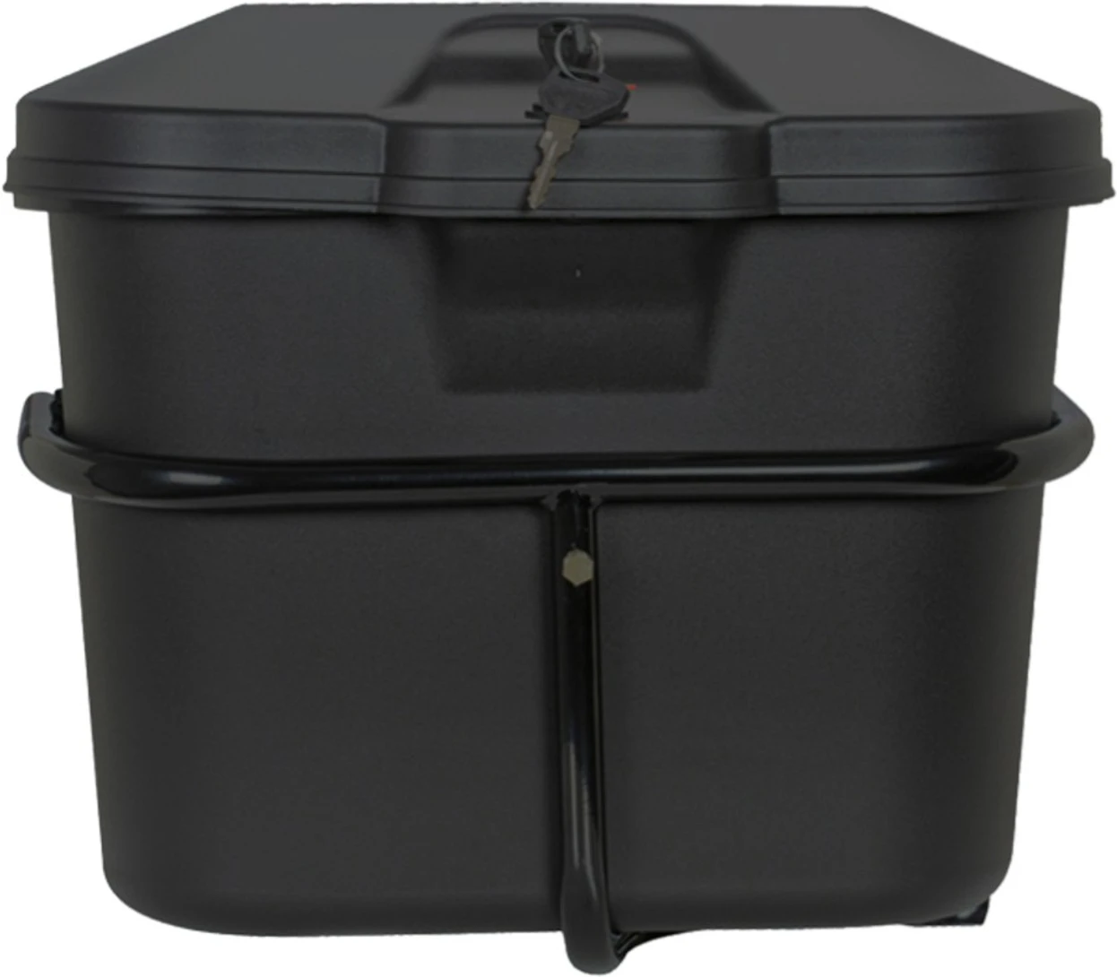 STUDDS SIDE BOX 100 CC SUPER BOX WITH UNIVERSAL FITMENT CLAMPS BLACK STUDDS SIDE BOX 100 CC SUPER BOX WITH UNIVERSAL FITMENT CLAMPS BLACK