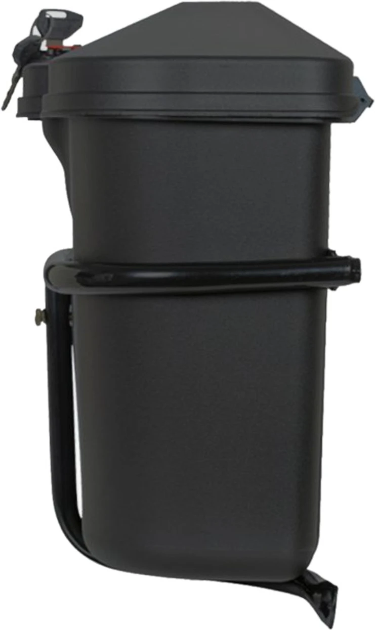 STUDDS SIDE BOX 100 CC SUPER BOX WITH UNIVERSAL FITMENT CLAMPS BLACK STUDDS SIDE BOX 100 CC SUPER BOX WITH UNIVERSAL FITMENT CLAMPS BLACK