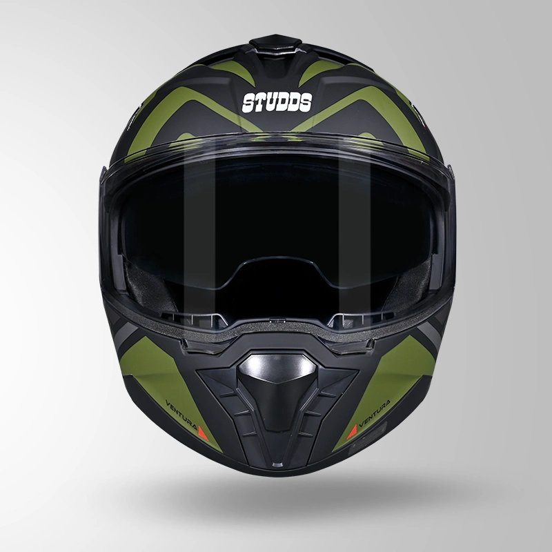 STUDDS TROOPER D3 MATT BLACK N3 GREEN L STUDDS TROOPER D3 MATT BLACK N3 GREEN L