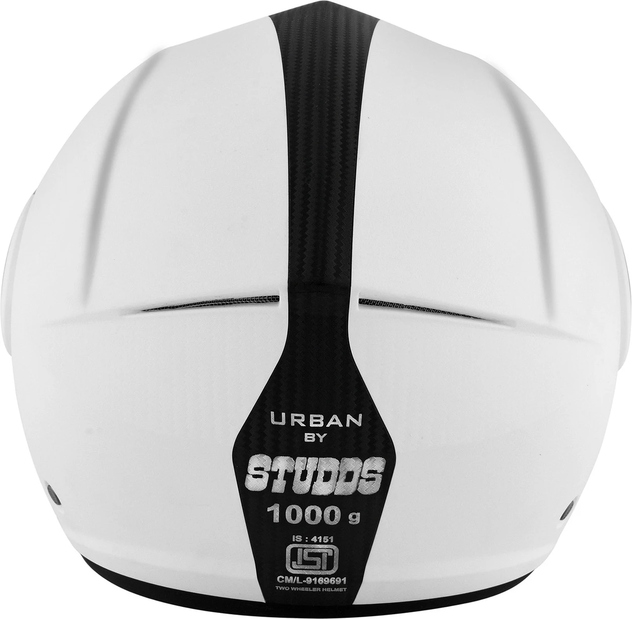 STUDDS URBAN WHITE WITH BLACK STRIP C/V (XL)