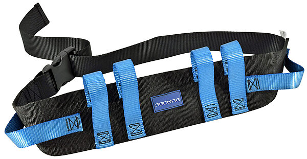 Secure® Transfer Gait Belt with Grab Handles and Clip Buckle – 52″ x 4” Secure® Transfer Gait Belt with Grab Handles and Clip Buckle – 52″ x 4”