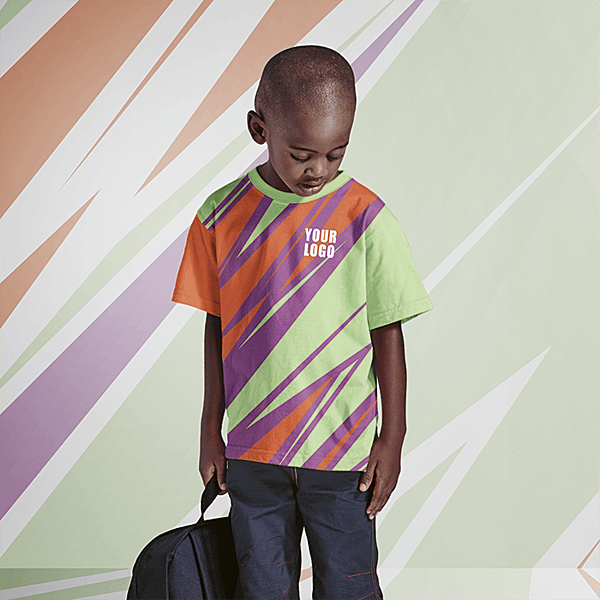 Kiddies Crew Neck T-Shirt Custom Design