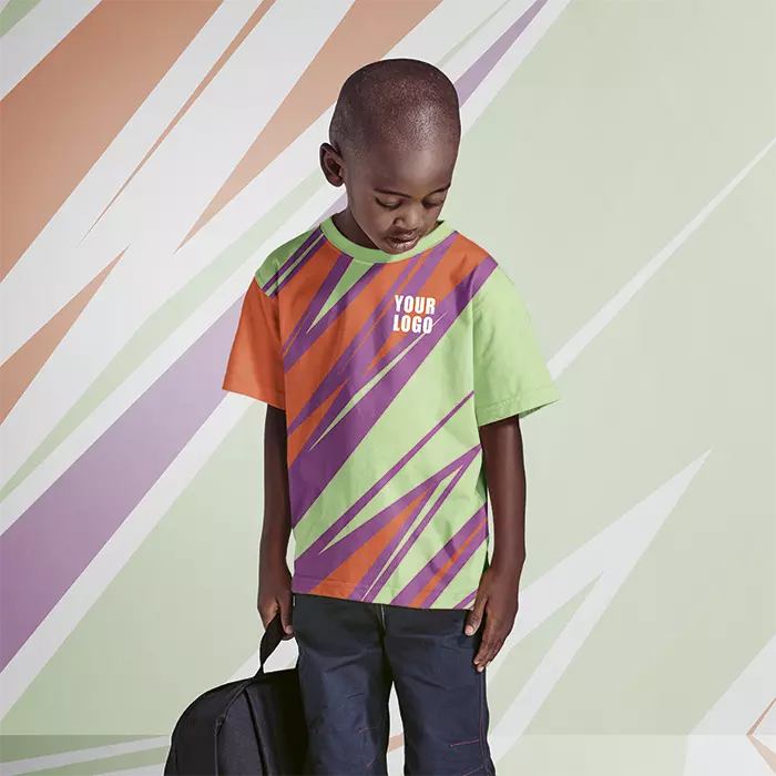 Kiddies Crew Neck T-Shirt Custom Design