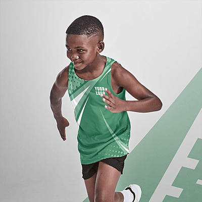 Kiddies Crew Neck Vest Custom Design