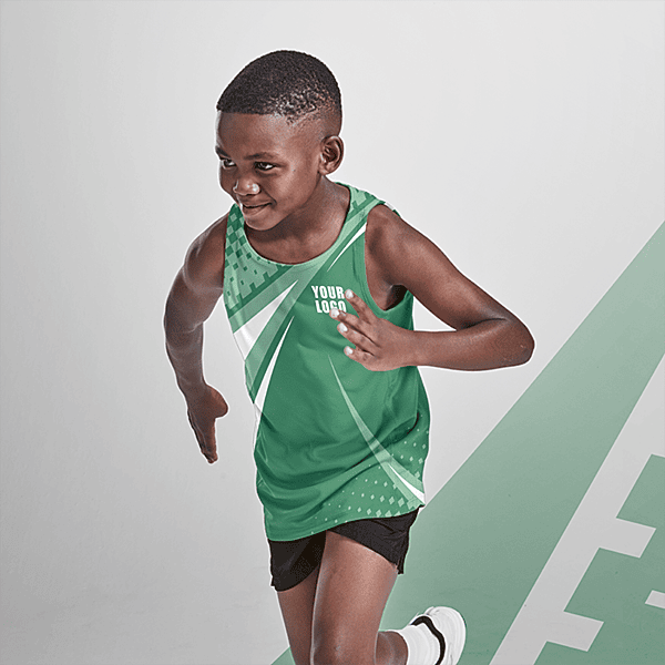 Kiddies Crew Neck Vest Custom Design