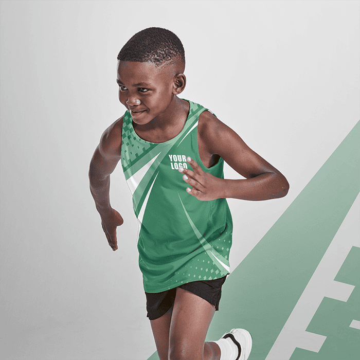 Kiddies Crew Neck Vest Custom Design